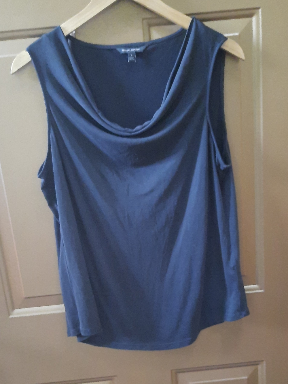 Banana Republic Navy Cowl Neck Camisole